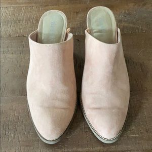 Old Navy Pink Suede Booties